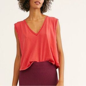 Free People We The Free Dreamy Tank in Ignition Size Medium NWT